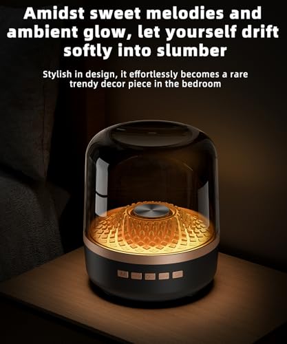 Portable Bluetooth Speaker, TWS Pairing Deep Bass LED Lights, Rechargeable