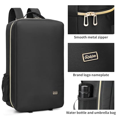 DJ Backpack for Club Gigs, DJ Mixer Case Compatible with Pioneer DJ DDJ-REV1, DJ Controller, Novation Launchkey 37 Key Keyboard and More Equipment - color: Gold, style: Music