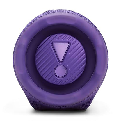 JBL Charge 6 - Portable Waterproof & Drop-Proof Bluetooth Speaker, Bold Pro Sound with AI Sound Boost, 28Hrs of Playtime, Built-in powerbank Carrying Strap (Purple) (Renewed) - color: Purple