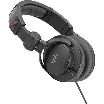 Rode NT1 Signature Series Large-Diaphragm Condenser Microphone (Black) Bundle with MS-5230F Tripod Microphone Stand with Fixed Boom and Polsen Studio Monitor Headphones