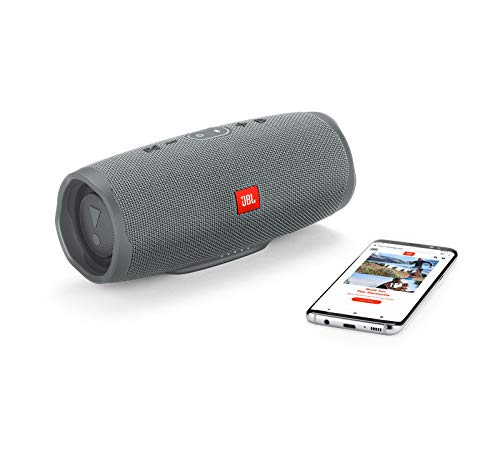 JBL Charge 4 - Waterproof Portable Bluetooth Speaker - Gray | Wireless Bluetooth Streaming, Up to 20 hours of playtime, IPX7 waterproof, JBL Connect, Durable fabric and rugged material - color: Gray