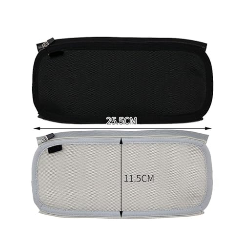 Quick Detach Zippers Headband Cover for MDRM1 Over Ear Headphones Headbeam Breathable Meshes Cushion Protectors Sleeve