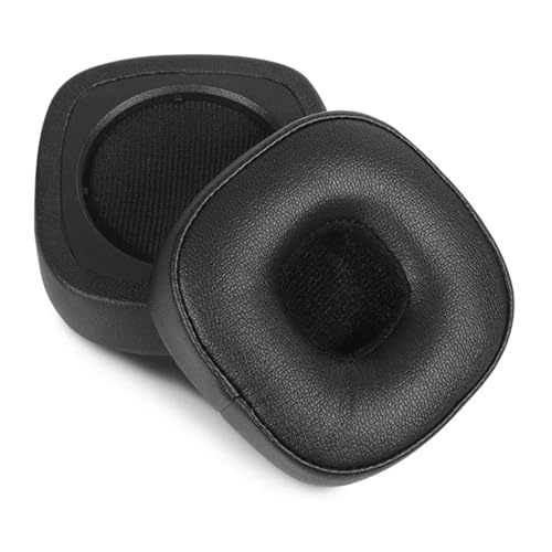 Replacement Major 4 Earpads for Marshall Major IV Wireless On-Ear Headphones Ear Cushion Pads with Protein Leather and Memory Foam, Repair Part (Black)