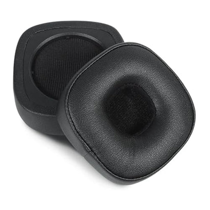 Replacement Major 4 Earpads for Marshall Major IV Wireless On-Ear Headphones Ear Cushion Pads with Protein Leather and Memory Foam, Repair Part (Black)