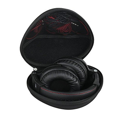Hermitshell Hard Travel Case for OneOdio A70 Bluetooth Over Ear Headphones (Black) - color: Black