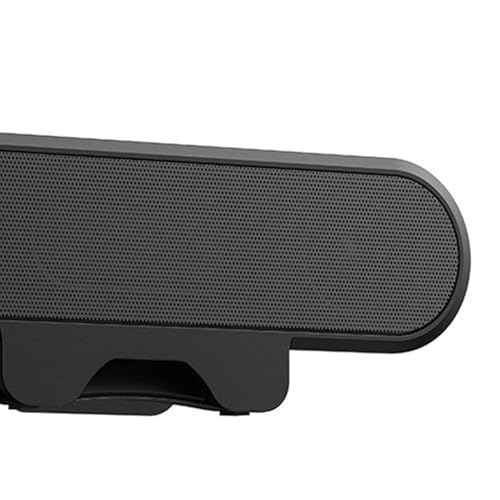 Computer Speakers for Desktop PC Monitor, USB Plug in Wired Soundbar, High Definition Stereo, Loud Sound & Volume Control