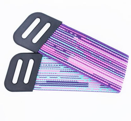 Replacement Headband Compatible with Logitech G733 Wireless Pink Blue | Also suitable for Logitech G335 wired gaming headset Headband made of stretch braid and silicone buckle - color: Pink Blue