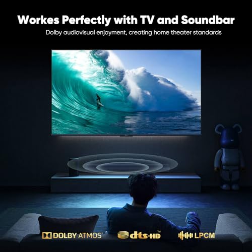Optical Audio Cable 15ft, Toslink Fiber Optic Digital S/PDIF Cord for TV Soundbar Home Theater Compatible with Bose Samsung VIZIO LG Sony Xbox PS5