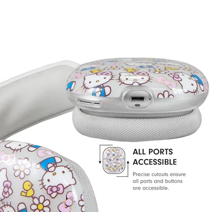 Sonix x Sanrio Protective Case for AirPods Max 2 & 1 | Stylish Hard Shell Ear Cup Covers | Hello Kitty Pink Bows - color: Hello Kitty Pink Bows