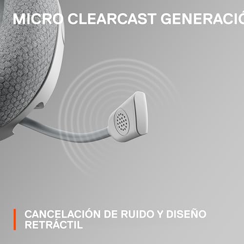 SteelSeries Arctis Nova 1 Multi-System Gaming Headset — Hi-Fi Drivers — 360° Spatial Audio — Comfort Design — Durable — Ultra Lightweight — Noise-Cancelling Mic — PC, PS5/PS4, Switch, Xbox - White - color: White, style: Nova 1