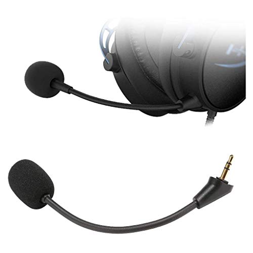 Replacement Game Mic for Kingston HyperX Cloud Alpha Gaming Headset | 3.5mm Headphone Microphone Boom