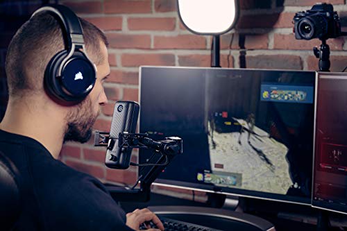 Elgato Shock Mount for Wave Microphones | Reinforced elastic suspension, Solid steel chassis, Native 5/8-inch thread, Includes 3/8 and 1/4-inch adapters