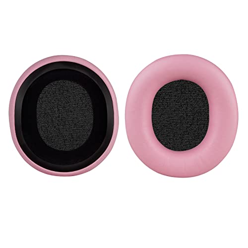 Geekria NOVA Replacement Ear Pads Compatible with Audio Technica ATH-M50X, M50XBT, M50XBT2, M50x ENSO, M50, M40X, M30, M20, M10 Headphones, Repair Parts (Pink) - color: Pink