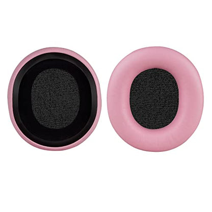 Geekria NOVA Replacement Ear Pads Compatible with Audio Technica ATH-M50X, M50XBT, M50XBT2, M50x ENSO, M50, M40X, M30, M20, M10 Headphones, Repair Parts (Pink) - color: Pink
