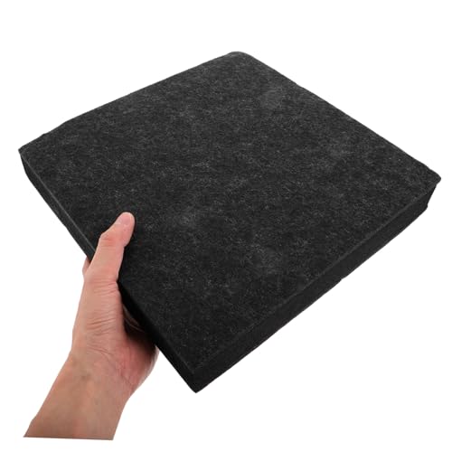 Toyvian Desk Speaker Cushion Pads Acoustic Insulation for Studio Monitors Sound Absorbing Mat for Home Audio Vibration Isolation for Recording Studio Thickness