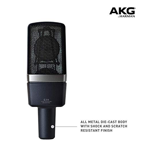 C214 Microphone Large Diaphragm Condenser Mic (Renewed)