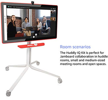 Huddly IQ Jamboard Kit - Full HD 1080p USB Video Conferencing Camera with Embedded Microphone Array and AI Capabilities - style: IQ Jamboard Kit