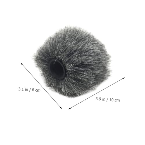 Mic Furry Windscreen Camera Microphone Accessory Windproof Furry Cover Protection