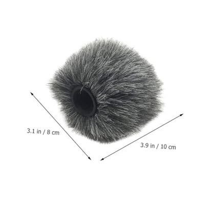 Mic Furry Windscreen Camera Microphone Accessory Windproof Furry Cover Protection
