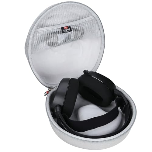 FBLFOBELI Hard Storage Case for SteelSeries Arctis 1 3 5 7 7X 7+ 7P+ 9 9X PRO PRO+ Prime/Arctis Nova pro 1 1P 1X 3 7 7X 7P/Pioneer DJ HDJ-X5/G733 Lightspeed Wireless Gaming Headset (Grey) - color: Grey