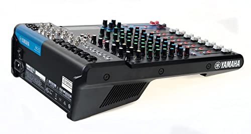 Yamaha MG12 12-Input 4-Bus Mixer | 12-input mixer with D-PRE preamps and 1-knob compressors for performances, recordings and lectures - size: 12-Input, style: Standard Mixer