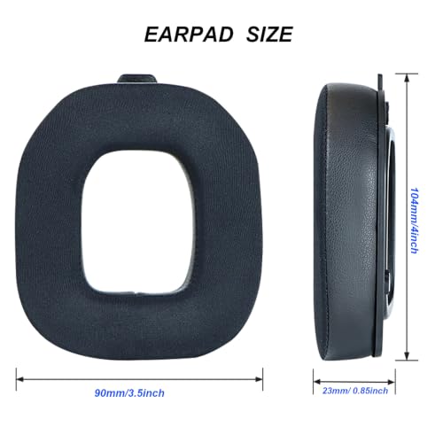 Replacement Ear Pads for Astro A50 Gen 4, Gen 5 and A50X Headphone, Cooling Gel EarPads Fabric Cushions with Noise Isolation Foam (A50 TR Earpad) - size: A50 TR Earpad