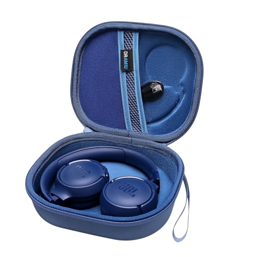 Hard Case for JBL Headphones, Blue | Compatible with JBL Junior 320/ 320BT/Junior 470NC/JR 460NC/ Tune 520BT 510BT 720BT 770NC 670NC/ Live 670NC 770NC Headphone - color: Blue