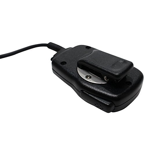 Two-Way Radio Shoulder Speaker Microphone Replacement for Motorola DTR550 | Handheld Push-to-Talk (PTT) Mic Compatible with Motorola DTR550
