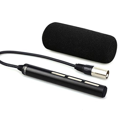 Kiorafoto Camera Camcorder Microphone for Sony HXR-NX30, HXR-NX70, HXR-NX5, DSR-PD170, HVR-A1, HDR-AX2000, Replaces ECM-XM1