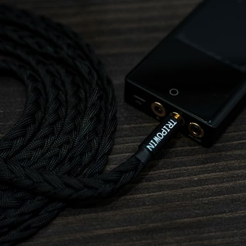 Linsoul Tripowin GranVia Upgraded OFC Headphone Replacement Cable - color: Black, size: 2m