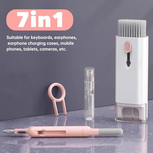 7-in-1 Electronic Cleaner Kit, Phone Laptop Keyboard Cleaner, Keycap Puller
