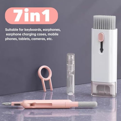 7-in-1 Electronic Cleaner Kit, Phone Laptop Keyboard Cleaner, Keycap Puller