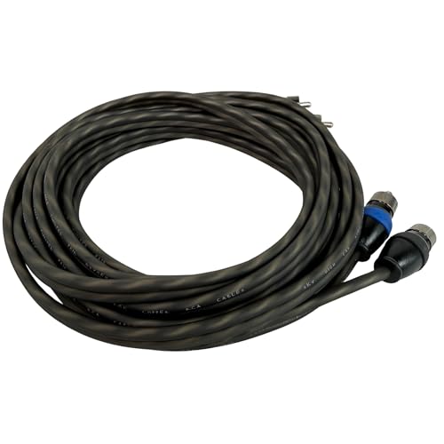 Sky High Car Audio 2 Channel Twisted 9 ft RCA Cables Coated 9' OFC - size: 9 Feet
