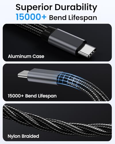 USB C to 3.5mm Headphone and Charger Adapter, 2 in 1 Jack Adapter Hi-Res DAC Fast Charging Dongle Cord Compatible with Google Pixel 5 4 3 XL, Galaxy S21/S21+ Note 10/20, Gray