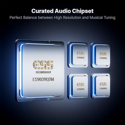Fosi Audio MD3 Portable DAC Headphone Amplifier Magnetic USB C Mini Amp HiFi Black - color: Black
