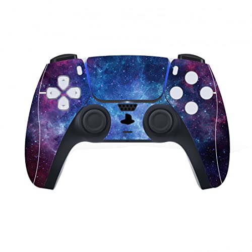 PlayVital Magic Sky Full Set Skin Decal for ps5 Console Disc Edition, Sticker Vinyl Decal Cover for ps5 Controller & Charging Station & Headset & Media Remote - color: Magic Sky