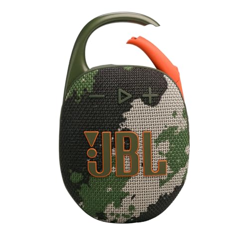 JBL Clip 5 Bluetooth Speaker and divvi! Protective Case - Camo - color: Camo
