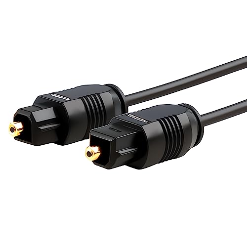 Digital Audio Fiber Optic Toslink Cable SPDIF, 10 Feet - style: 1-Piece