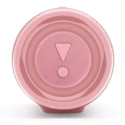 JBL Charge 4 - Portable Bluetooth Speaker - Pink | Wireless Bluetooth Streaming, Up to 20 hours of playtime, IPX7 waterproof, JBL Connect, Durable fabric and rugged material - color: Pink