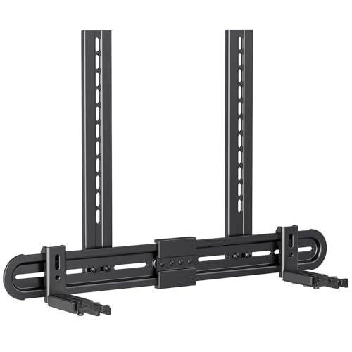USX MOUNT Universal Soundbar Mount, Sound Bar TV Bracket for Soundbar with Speaker, Fits 2 Installation Options, Removable No-Slip Base Holder Extends 3.46”-6.06” - size: Soundbar Mount up to 13 lbs