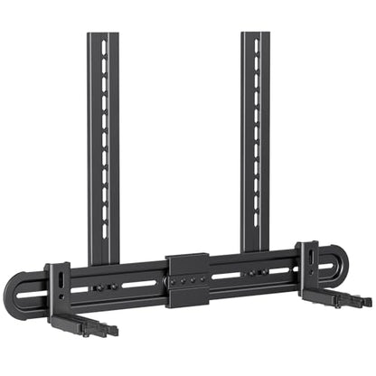 USX MOUNT Universal Soundbar Mount, Sound Bar TV Bracket for Soundbar with Speaker, Fits 2 Installation Options, Removable No-Slip Base Holder Extends 3.46”-6.06” - size: Soundbar Mount up to 13 lbs