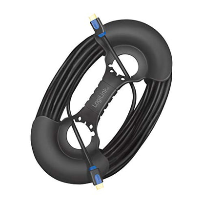 LogiLink cable reel and storage of cables up to 20 m in length, can be hung