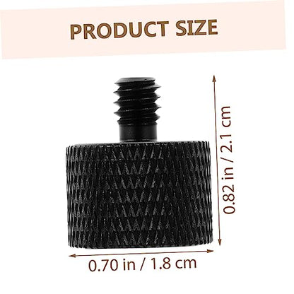 Tripod Screw Adapter Set 5/8 to 1/4 Thread for Microphone Stand Mounts