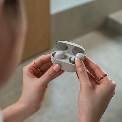 Sony WF-1000XM5 True Wireless Noise-Canceling Earbuds, Alexa Built-in, Bluetooth, in-Ear Headphones, Up to 24h Battery, Quick Charge, IPX4, Works with iOS & Android - Silver/Gold International Version - color: Silver