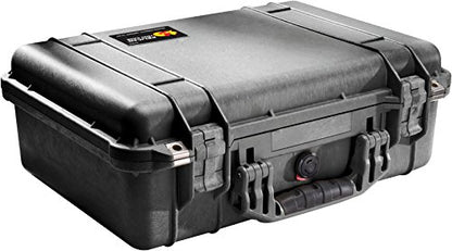 Pelican 1500 Case With Padded Divider Set (Black) - color: Black, style: Rugged Protective Case