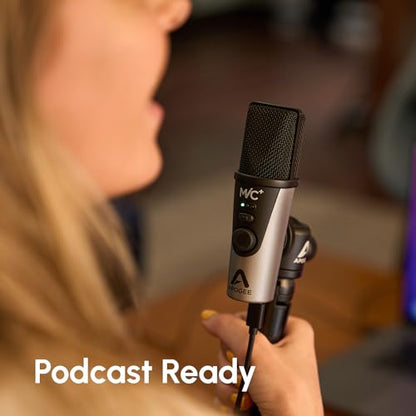 Apogee MiC Plus USB Condenser Microphone for Mac, Windows & iOS - style: Mic Plus