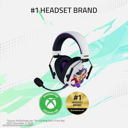 Razer BlackShark V3 Pro Wireless ANC Xbox Gaming Headset, 2XKO Edition - color: 2XKO Edition, style: Xbox