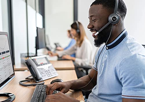 Cisco Headset 532, Wired Dual On-Ear Quick Disconnect Headset with RJ-9 Cable, Charcoal, 2-Year Limited Liability Warranty (CP-HS-W-532-RJ=)