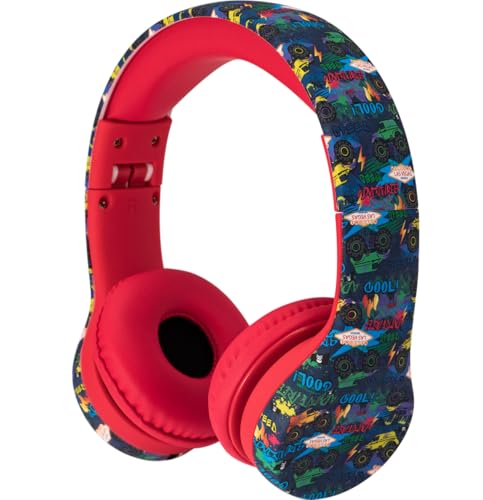 Snug Play+ Kids Headphones with Volume Limiting for Toddlers (Boys/Girls) - Monster Trucks - color: Monster Trucks, size: One Size