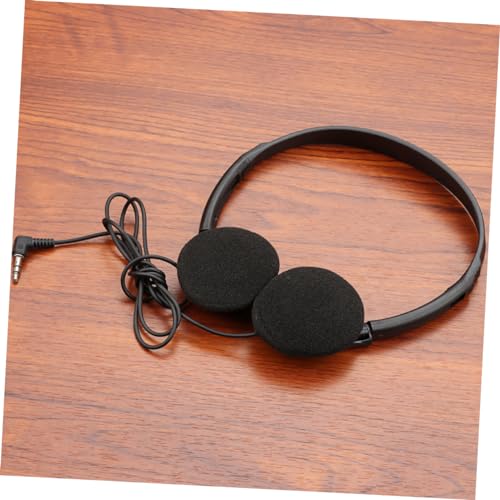 Happyyami Wired Noise Reduction Headset for Tablet Ergonomic Over Ear Headphones Lightweight and Comfortable Design for Long Use Durable and Practical for Home Office Work